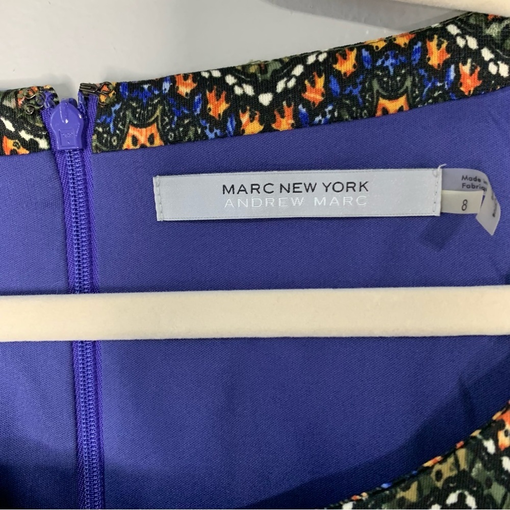 Marc New York/Andrew Marc Multi Color Chevron Shi… - image 3